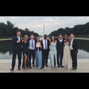 marina maxi in light blue